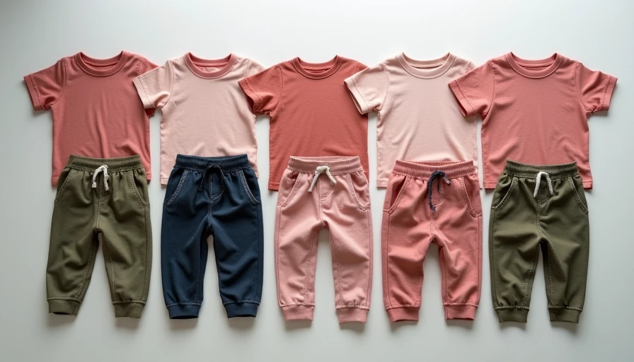 One week of actual children's daily outfits showing natural repetition of favorites