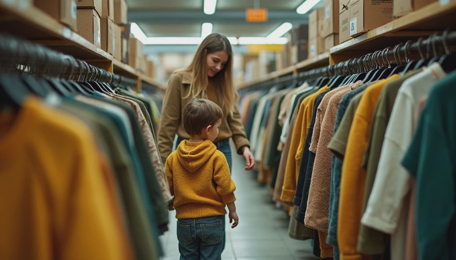 Avoiding Fast Fashion Waste in Kids Clothing Through Smarter Buying: A Thrift-First Approach