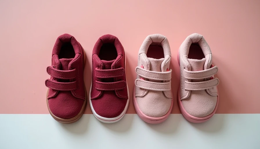 Visual context for building a minimalist kids shoe collection for all seasons