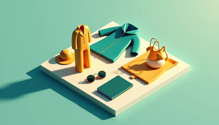 Visual context for family vacation outfits for kids that work across different climates