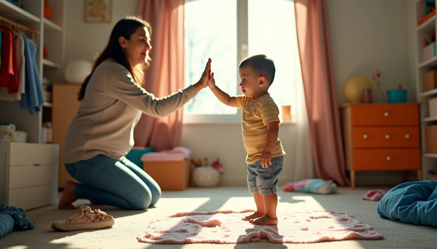 Visual context for how to teach kids to dress themselves with age appropriate pieces