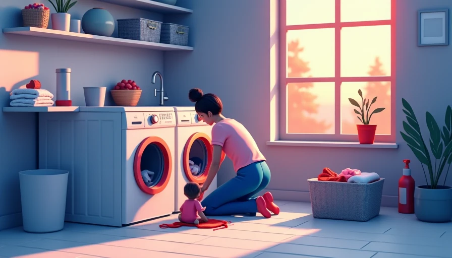 Visual context for stain removal tips for popular kids clothing fabrics
