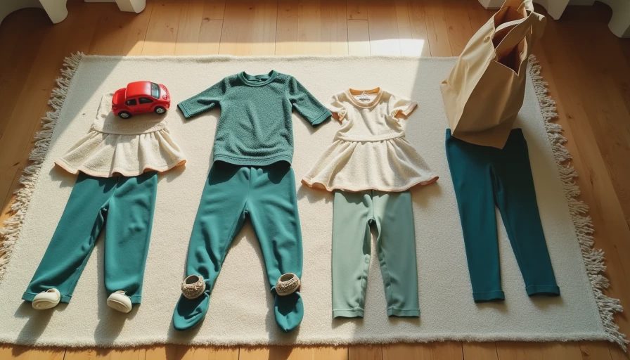 Styling Kids Leggings and Tunics for Both Play and Errands