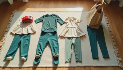Styling Kids Leggings and Tunics for Both Play and Errands