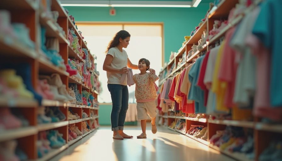 Visual context for what to buy for kindergarten transition wardrobes
