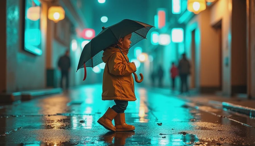Visual context for weather-ready toddler clothes